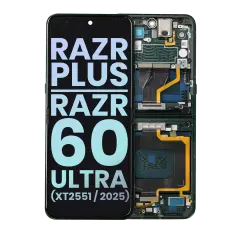 Main OLED Assembly For Motorola Razr Plus / Razr 60 Ultra (XT2551 / 2025) (Genuine OEM) (Scarab) 