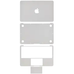 4in1 (Top, Bottom, Keyboard, Trackpad) Skin For Macbook Air 11" A1465 (2012-2015) / A1370 (2010-2011)