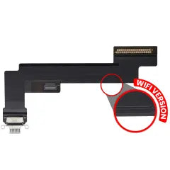 Charging Port Flex Cable For iPad Air 5 (WiFi Only) (Premium) (Purple)