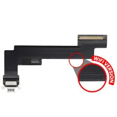 Charging Port Flex Cable For iPad Air 5 (WiFi Only) (Premium) (Starlight)