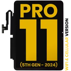 OLED Assembly With Digitizer For iPad Pro 11" 5th Gen (2024) (WiFi / Cellular) (Refurbished) (All Colors)