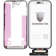 4 in 1 Short Flex (Digitizer Touch With Glass + OCA + Frame Pre-installed) For iPhone 14 Pro (OCA Master)