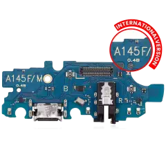 Charging Port With Board For Samsung Galaxy A14 (A145F / 2023) (International Version) (Aftermarket Plus)