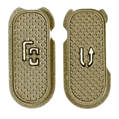 Hard Buttons (Menu / Return) For Samsung Galaxy S7 Active (Sandy Gold)
