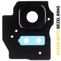 Back Camera Lens With Bezel Ring For Samsung Galaxy S8 Plus (Midnight Black)
