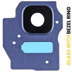 Back Camera Lens With Bezel Ring For Samsung Galaxy S8 Plus (Blue)