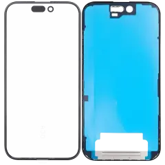 3 in 1  (Glass With OCA Pre-Installed + Frame) For iPhone 16 (OCA Master)