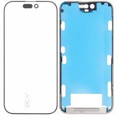 3 in 1  (Glass With OCA Pre-Installed + Frame) For iPhone 16 Pro (OCA Master)
