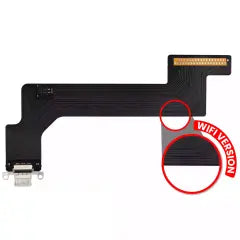 Charging Port Flex Cable For iPad 10 (2022) (WiFi Only) (Aftermarket Plus) (Silver)