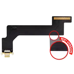 Charging Port Flex Cable For iPad 10 (2022) (WiFi Only) (Aftermarket Plus) (Yellow)