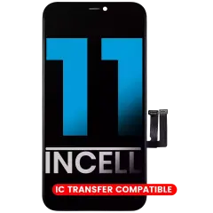 LCD Assembly With Steel Plate Pre-Installed For iPhone 11  (Aftermarket / Incell)