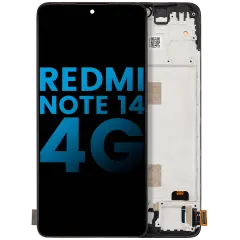 LCD Assembly With Frame For Xiaomi Redmi Note 14 4G (Aftermarket: Incell) (All Colors)