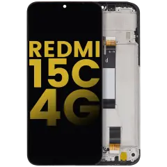LCD Assembly With Frame For Xiaomi Redmi 15C 4G / Poco C85 (Refurbished) (All Colors)
