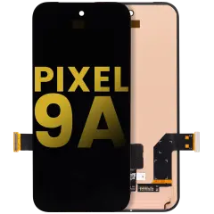 OLED Assembly Without Frame (With Fingerprint Sensor) For Google Pixel 9A (Refurbished) (All Colors)
