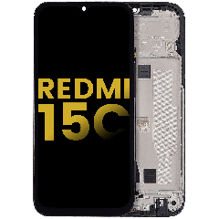 LCD Assembly With Frame For Xiaomi Redmi 15C 4G (EU Version) (Refurbished) (All Colors)