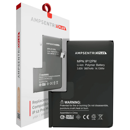 Battery | for: iPhone 12 Pro Max | No Message