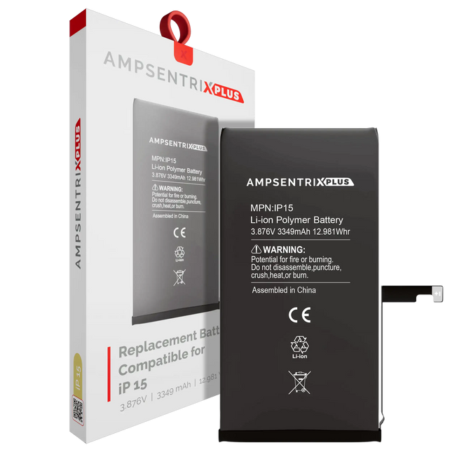 Battery | for: iPhone 15 (No Message)