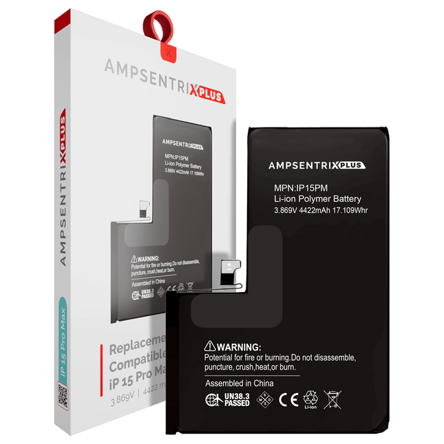 Battery | for: iPhone 15 Pro Max (No Message)