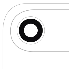 Back Camera Lens (Glass Only) With Adhesive For iPhone Air (Real Sapphire) (Premium)