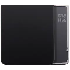 Bottom Back Cover Glass For Samsung Galaxy Z Flip 3 5G (Aftermarket Plus) (Phantom Black)