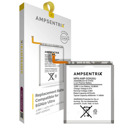 Battery | for: Samsung Galaxy Note 20 Ultra | AmpSentrix Pro (OEM Core)