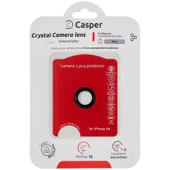 Casper Camera Lens Protector For iPhone Air (Black) (Clear)