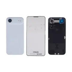 Back Glass w/ MagSafe Magnet & NFC & Flashlight Flex For iPhone Air (Genuine OEM) (Sky Blue)
