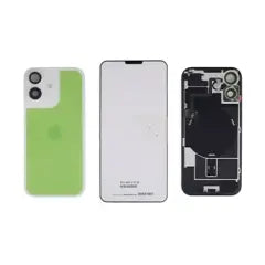 Back Glass w/ MagSafe Magnet & NFC & Flashlight Flex For iPhone 17 (Genuine OEM) (White)