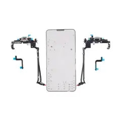 USB-C Charging Port Flex Cable (eSIM / mmWave) For iPhone 17 Pro Max (Genuine OEM) (US Version) (Silver)