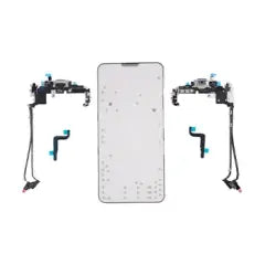 USB-C Charging Port Flex Cable (eSIM) For iPhone 17 Pro Max (Genuine OEM) (Canadian Version) (Silver)