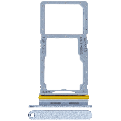 Dual Sim Card Tray For Samsung Galaxy A17 4G (A175 / 2025) (Premium) (Light blue)