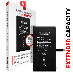 Replacement Battery For iPhone 14 (AmpSentrix Plus Extended)