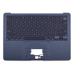 Top Case with Keyboard For MacBook Air 13" A2681 (2022) (ISO Ukrainian) (Genuine OEM) (Midnight)