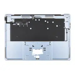 Top Case with Keyboard (ISO Turkish-Q) For MacBook Air 15" A3241 (2025) (Genuine OEM) (Sky Blue)