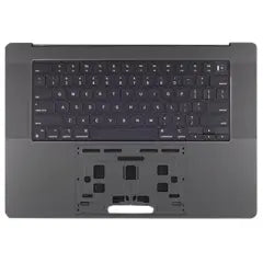 Top Case with Battery and Keyboard (ISO Turkish-Q) For MacBook Pro 16" A3403 (2024) (Genuine OEM) (Space Black)