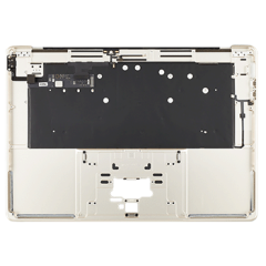 Top Case with Keyboard For MacBook Air 15" A3114 (2024) (ISO Turkish-Q) (Genuine OEM) (Silver)