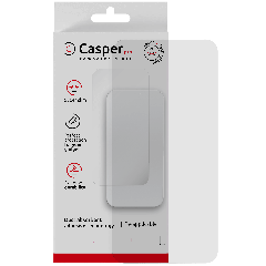 Casper Pro Tempered Glass Compatible For Samsung Galaxy S24 Plus 5G / S25 Plus 5G (Retail Pack) (Clear)
