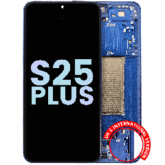 OLED Assembly With Frame For Samsung Galaxy S25 Plus 5G (US & International Version) (Service Pack) (Navy)