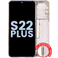 OLED Assembly With Frame For Samsung Galaxy S22 Plus 5G (Service Pack) (Pink Gold)