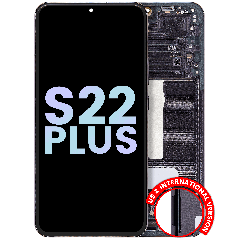 OLED Assembly With Frame For Samsung Galaxy S22 Plus 5G (Service Pack) (Phantom Black)