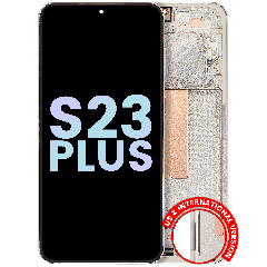 OLED Assembly With Frame For Samsung Galaxy S23 Plus 5G (US & International) (Service Pack) (Cream)