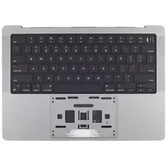 Top Case with Battery and Keyboard For MacBook Pro 14" A2992 (2023) (ISO Romanian) (Genuine OEM) (Space Gray)