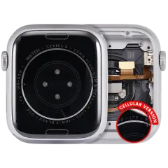 Housing Assembly Compatible For Watch Series 8 (45MM) (Used OEM Pull: Grade A) (Cellular Version) (Aluminum / Silver)