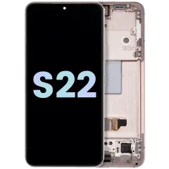 OLED Assembly With Frame For Samsung Galaxy S22 5G (Service Pack) (Violet)