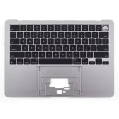 Top Case with Keyboard For MacBook Air 13" A2681 (2022) (ANSI Chinese Pinyin) (Genuine OEM) (Space Gray)