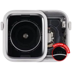 Housing Assembly Compatible For Watch Series 5 (44MM) (Used OEM Pull: Grade A) (Cellular Version) (Ceramic / White)