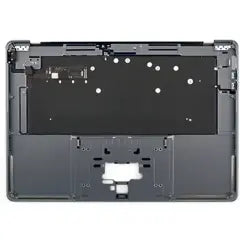Top Case with Keyboard (ISO Icelandic) For MacBook Air 15" A3114 (2024) (Genuine OEM) (Space Gray)