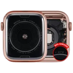 Housing Assembly Compatible For Watch Series SE 1st (44MM) (Used OEM Pull: Grade A) (GPS Version) (Aluminum / Gold)