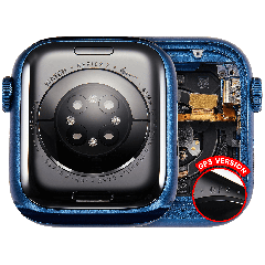 Housing Assembly Compatible For Watch Series 7 (41MM) (Used OEM Pull: Grade A) (GPS Version) (Aluminum / Blue)