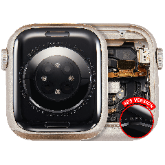 Housing Assembly Compatible For Watch Series 7 (41MM) (Used OEM Pull: Grade A) (GPS Version) (Aluminum / Starlight)